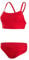 Speedo Damen Eco Endurance+ Two-Piece with Thin Straps Two Piece Swimsuit, Rot, D40 EU