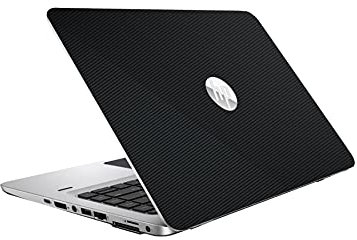 AlphaWraps Skin for HP ProBook 640 G1 Laptop | 4D Carbon High Gloss Black | Protective and Durable Vinyl Decal wrap Cover | Made in The UK