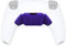 K1 K2 K3 K4 Botón de Repuesto con Carcasa de Botón para ps5 Control RISE4 Remap Kit de eXtremeRate-El Mando & RISE4 Remap Board No Incluido(Galactic Purple)