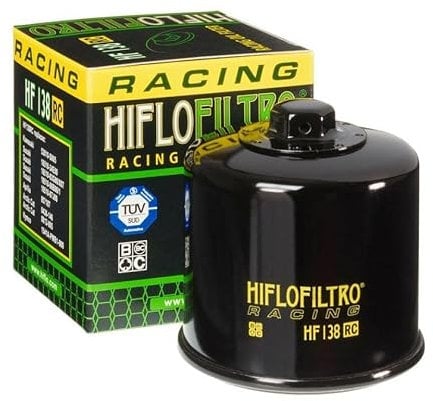 filtro olio hiflofiltro per moto suzuki 650 sv abs 2007-2018 nuovo