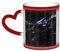 BONDIJ The Expanse Space Battles Farbwechsel Keramiktasse Magic Tea Cup Sensitive Cup for Women Men Gift