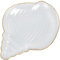 SUNNYCLUE Conch Glas Schmuckschale Schmucktablett Schale Hawaii Sommer Ozean Thema Transparent Goldrand Glas Schmuck Teller Schmuck Teller Schale Schmuck Teller Für Frauen Weihnachten Geburtstag