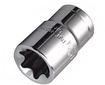 Douilles E-Torx femelles/Externe Douilles à étoile / 3/8 / E14 / Female E-Torx Star Socket