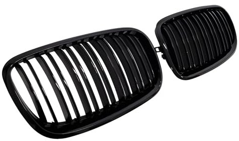 Kühlergrill Sport Front Grill Schwarz Glanz für BMW X5 E70 & X6 E71 2007-2013