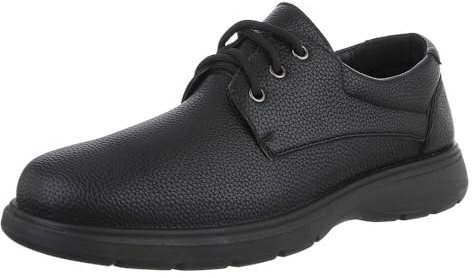 Ital Design Herrenschuhe Halbschuhe Schnürer, JK622-, Kunstleder, Schwarz, Gr. 42