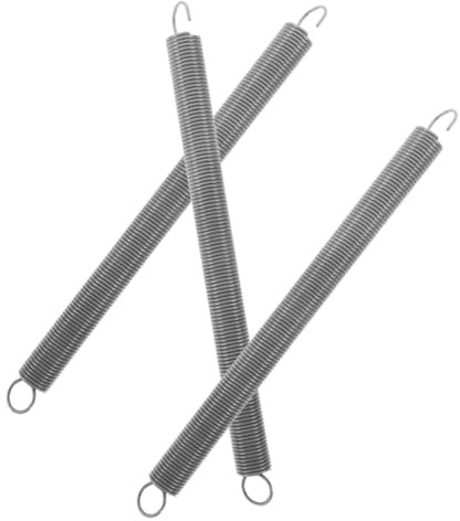 TOBBOMEY 3stücke Teiliges Dachbodentreppe Feder Aus Langlebigem Metall Schwere Ersatzspannfedern Für Century Dachbodenleitern Robuste Zugfedern Für Vielseitigen Einsatz Und Einfache Montage