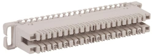 Dehn 907997 – Steckdosenleiste 2-/10 lsa-p