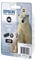 Epson Original 26 Tinte Eisbär (XP-600, XP-700, XP-800, XP-510, XP-710, XP-615, XP-610, XP-810, XP-720, XP-820, XP-520, XP-620, XP-625), fotoschwarz