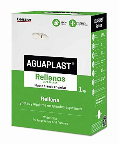 Beissier M28042 - Aguaplast rellenos tapagrietas en polvo 1 kg
