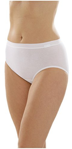 Comazo Damen platin Maxi-Slip 3er Pack Größe 42, Farbe haut