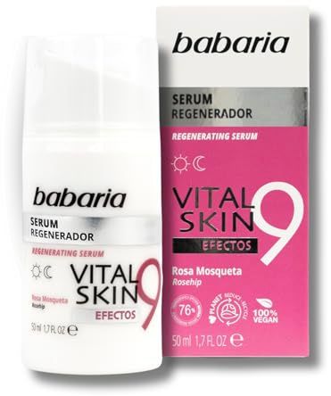 Babaria Rosa Mosqueta Vital Skin Serum Accion Total AntiarrUñas 50Ml