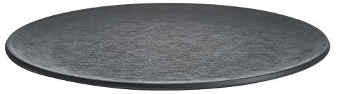Kartell Trama Sottopiatto, Nero Antracite, Set da 4, Melamina