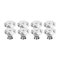 Kristallkn?ufe,8 St¨¹ck 40 mm Kristallglas M?belkn?pfe Kristall Schublade kn?pfe und griffe Kn?pfe Kristall f¨¹r K¨¹che Schrank Schublade