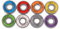 SGerste 8 Stück ABEC 11 Kugellager für Longboards und Skateboards, Gemischte Farbe