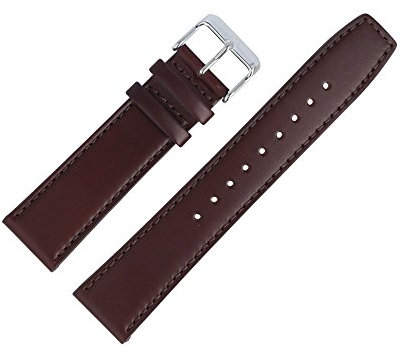 Tommy Hilfiger Uhrenarmband 22mm Leder Braun Glattleder - 679301572