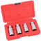 GEPCO Auszieher Set Stehbolzen Ausdreher Gewindebolzen Entferner 6mm 8mm 10mm 12mm 1/2 Antrieb CrV Schraubenabzieher Werkzeug Set für Gewinde & Stehbolzen