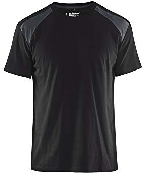 Blaklader 337910429998XS T-Shirt, Schwarz/Dunkelgrau, Größe XS