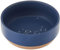 Fringe Studio Stoneware Pet Bowl, Medium, Celestial (479007),Dark Blue