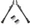 CDX Bipied Double de 9 à 12 Pouces monté latéralement avec système de Montage latéral et kit de Rails Picatinny pour fusils à air comprimé Breakbarrel ou Underlevers