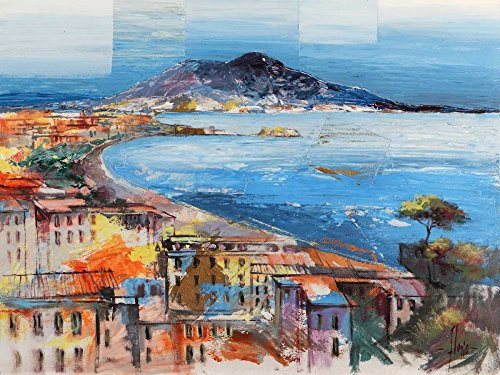 Feeling at home KUNSTDRUCK auf MATTE PAPIER 220gr Dolce Napoli Florio Luigi - Abstrakt horizontal Poster Dolce Napoli. Bild auf Papier cm_65_X_87