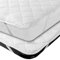 Dorian Home Coprimaterasso/Coprirete 2 in 1 Misura Matrimoniale 170x200, Trapuntato con Imbottitura in Poliestere, 100% Cotone, Fornisce un Rivestimento Morbido, Comodo e Traspirante, Made in Italy