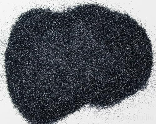 EliteKoopers 10g Black Sparkling Ultra Fine Glitter Powder, Extra Fine Shine Dust for Nail Art, Christmas Craft, Card Making, Cosmatic Craft