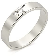 Dinosaurier Ringe Dino Dinosaurier Lover Ring T-Rax Jurassic Animal Band Ring Edelstahlschmuck Geschenke für Männer Frauen Valentinstag Geburtstag Muttertag (S1-18)