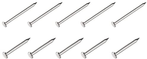 QUARKZMAN Pequeños Clavos 1.2X10mm 500uds, 1.2X19mm 500uds para Bricolaje Decorativas Madera Cajas
