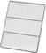 40x30cm Griglia per Barbecue Rettangolo in Acciaio Inossidabile,Griglia per Arrosti,Rete Antiaderente per Barbecue,Picnic per Griglia Portatile per Pesce,Verdure,Gamberetti