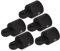 Bimini Top Caps, 5 Stück Nylon Top Eye Endkappe Rohr Marine Bimini Auge Ende Bimini Top Kappe Fitting Boot Auge Endkappe Baldachin Endkappe Verdeckbeschlag Sonnensegel Hardware Für Boote Kajaks