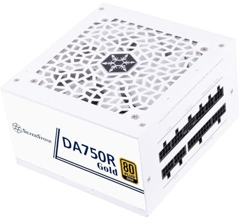 SilverStone Technology DA750R Gold, ATX Totalmente Modular 80 Plus Gold 750W ATX 3,0 y PCIe 5,0, SST-DA750R-GMA-WWW