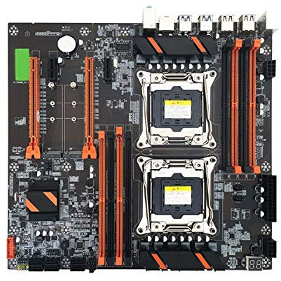 DISPRA Placa Madres X99 Dual Server Computer Motterboard LGA2011-3 CPU DDR4 Memoria Juego MAPINARDO B95C