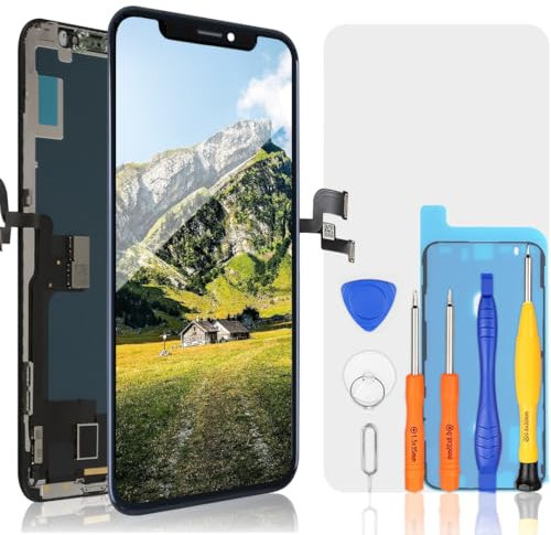 bokman for iPhone XS OLED Screen Replacement Black Display Assembly Front Panel