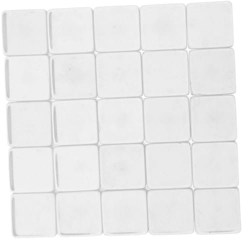 DRESSOOS 24 Stück Transparente Würfel Leere Würfel Leere Spielwürfel DIY Spielwürfel Acrylwürfel Pub Würfel Spielzeug Klare Würfel Klare Würfel Glücksspielwürfel Quadratische
