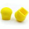 Ladder Stabilizer Bumpers Fit for Werner Extension Ladder Stabilizer, Ladder Standoff Rubber End Caps,Ladder Protective Covers,Ladder Stabilizer Replacement Pads (Yellow-2Pcs)