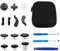 Kit de remplacement de joystick et de bouton en métal 13 en 1 pour manette Xbox Elite Series 2 – Comprend 6 joysticks en métal, 4 palettes, 2 D-Pads et 1 outil de réglage (noir)