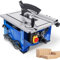 8In Table Saw, 2300W Circular Bench Saw with 210Mm Saw Blade, Cutting Depth 5-45Mm, Support 45° Miter Cut, Multi Functional Cutting Saw Table for Aluminum, Pvc, Wood, Plastic Acrylic
