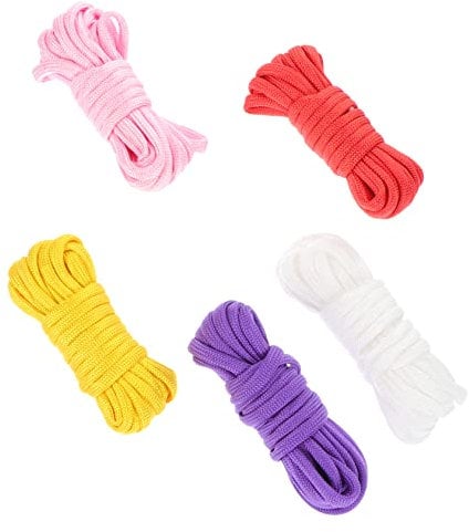 YARNOW 5 Rolls Parachute Cord Tent Rope Heavy-duty Survival Rope for Hiking Braided Climbing Umbrella Rope Outdoor Utility Rope Longevity Safety