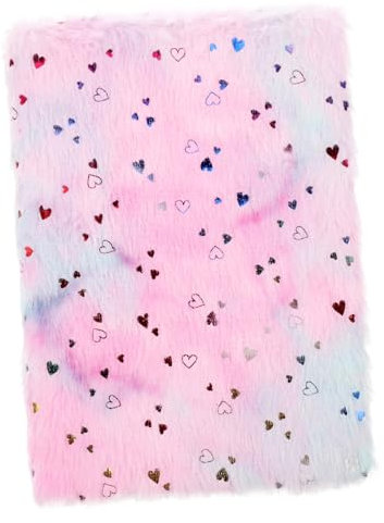 DIKACA Quaderno Diario Per Ragazze Diario Di Scrittura in Peluche Per Ragazzi E Ragazze Quaderno Per Adolescenti Adorabile Diario