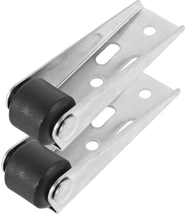 jojofuny 2sätze Holz Tür Stützrad Für Schiebetüren Anti-droop Riemenscheibe Sinken Türunterstützungsrad Für Garten Vielseitig Einsetzbare Möbel-lenkrolle