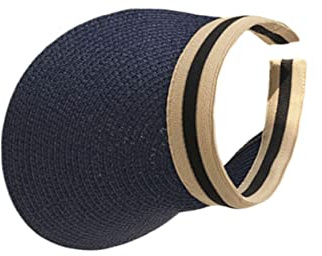 Beavorty Sonnenblende Bootsfahrer Bucket Hut Solar Damenhüte Sonnenschutz Schirmkappe Sonnenhut Faltbarer Strohhut Schlapphut Strandschutz Sandstrandhut Sonnenschutzhut Sommerhut Bambus