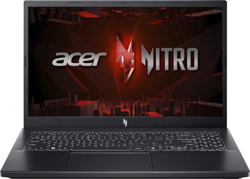 acer 2025 Gaming Laptop | Nitro V 15 | Intel 10-Core i7-13620H | NVIDIA GeForce RTX 4050 | 32GB DDR5 | 2TB SSD | 15.6 1920x1080 144Hz | Win10 Home - Wi-Fi 6 - BT 5.2 - Backlit KB - Obsidian Black