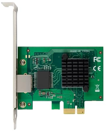 Uxsjakjsd AQC114 PCIe X1 5GbE Single-Port Mgig Network Card with UEFI PXE Support 5G/2.5G/1000/100/10