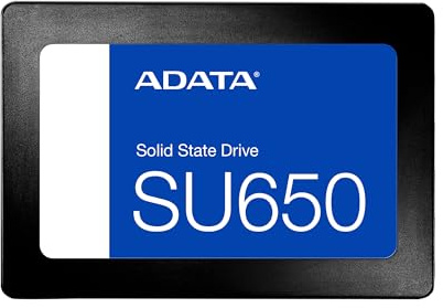 ADATA Ultimate SU650 Solid State Drive - 512GB Internal SSD - 2.5 SATA 6Gb/s - PC Upgrade - High-Speed, Secure Data Storage - Advanced Error Correction - Desktop Compatible - ASU650SS-512GT-R
