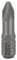 Bosch Professional Bit Extra-Hart für Pozidriv-Kreuzschlitzschrauben (PZ2, Länge: 25 mm, 100 Stück)