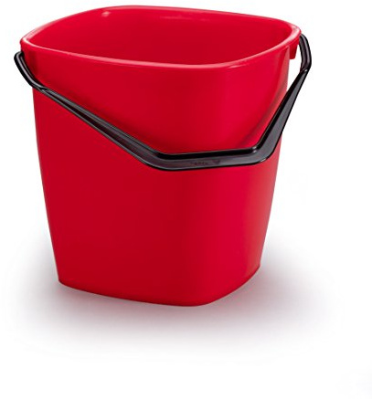 Durable 1809414080 Eimer Bucket 14 Liter, rot