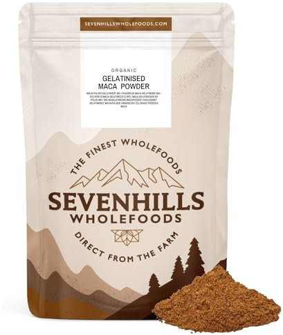Sevenhills Wholefoods Polvere Di Maca Gelatinizzato Bio 500g