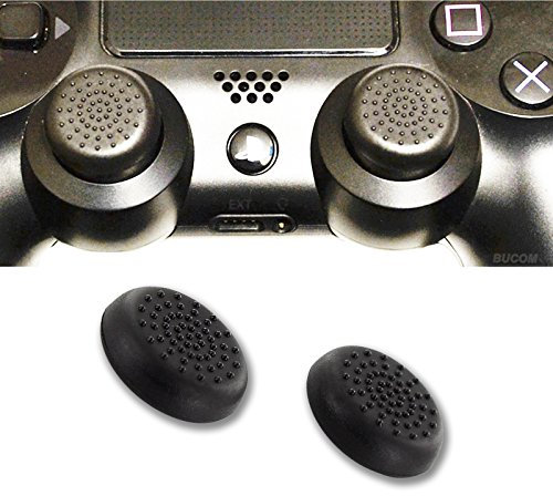 2X Für Sony PlayStation PS4 Dualshock Controller Joystick Thumbstick Gummi Kappen Cap
