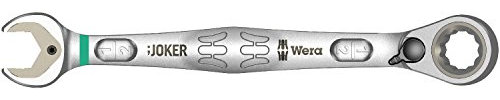 Wera Joker Switch Maul-Ringratschen-Schlüssel, zöllig, umschaltbar, 1/2 Zoll x 171 mm, Türkis, 05020078001