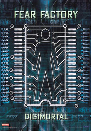 fear factory digimortal POSTERFLAGGE
